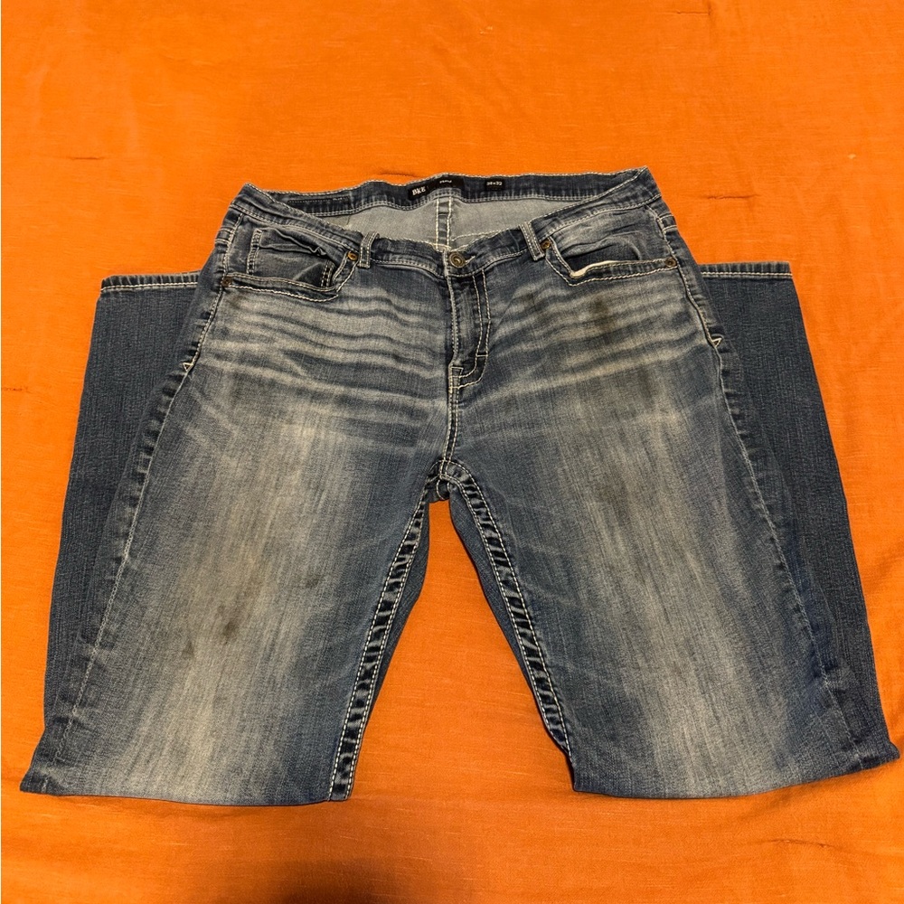 BKE Derek Classic Blue Denim Jeans